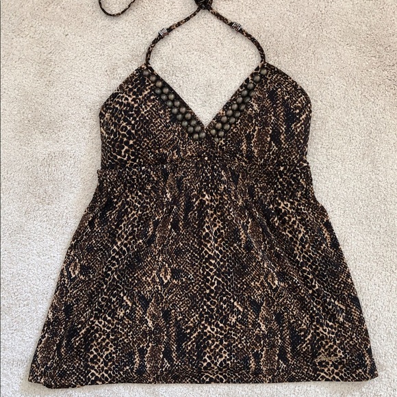 Guess leopard print camisoles - Picture 1 of 4